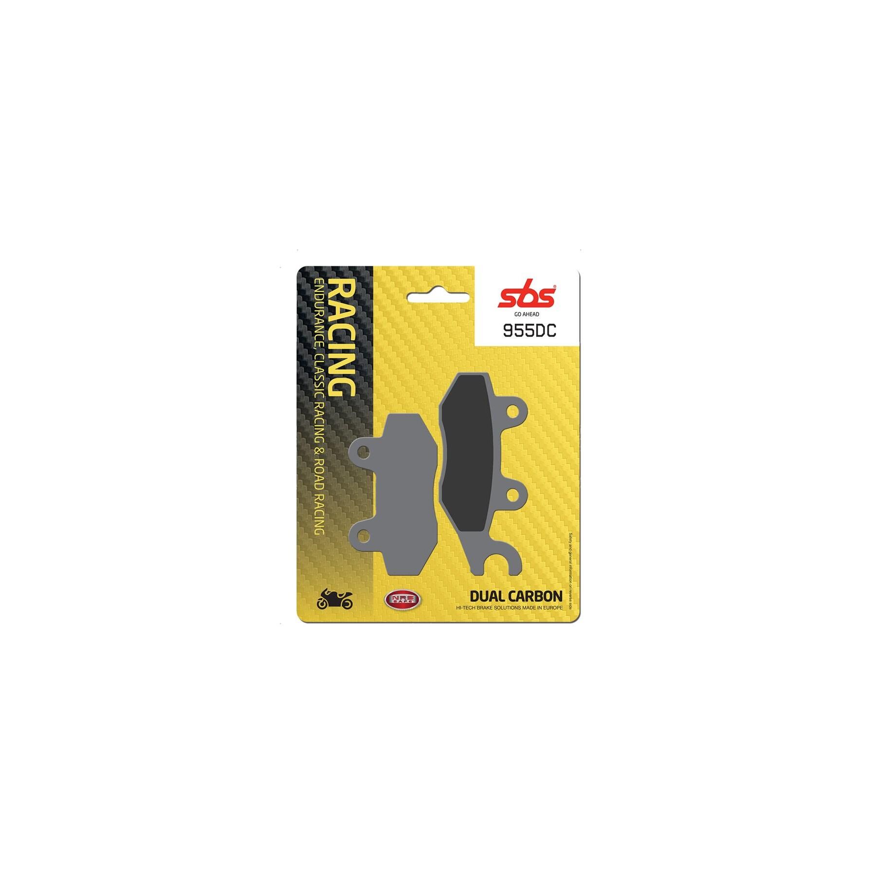 SBS Dual Carbon Front Brake Pads 955DC