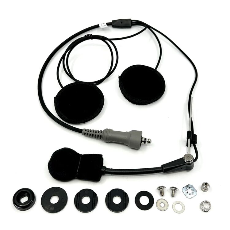 PCI Race Radios Trax Helmet Wiring Kit For Open Face Helmets