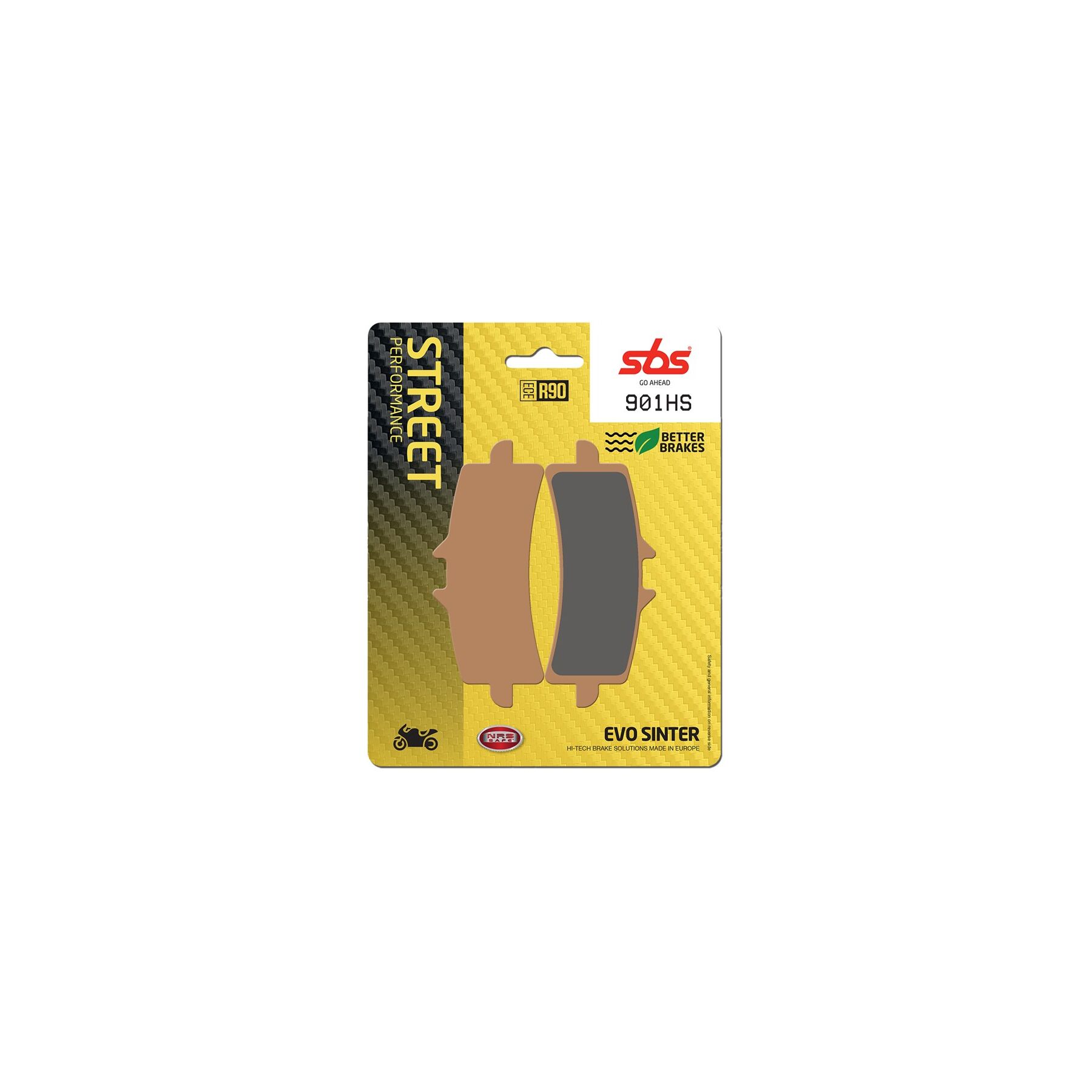 SBS HS Sintered Front Brake Pads 901HS