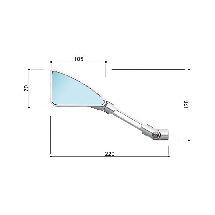 Rizoma Tomok Mirror