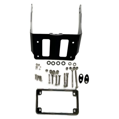 Leatherworks License Plate & Turn Signal Relocation Kit  For Harley FXDWG 2012-2017