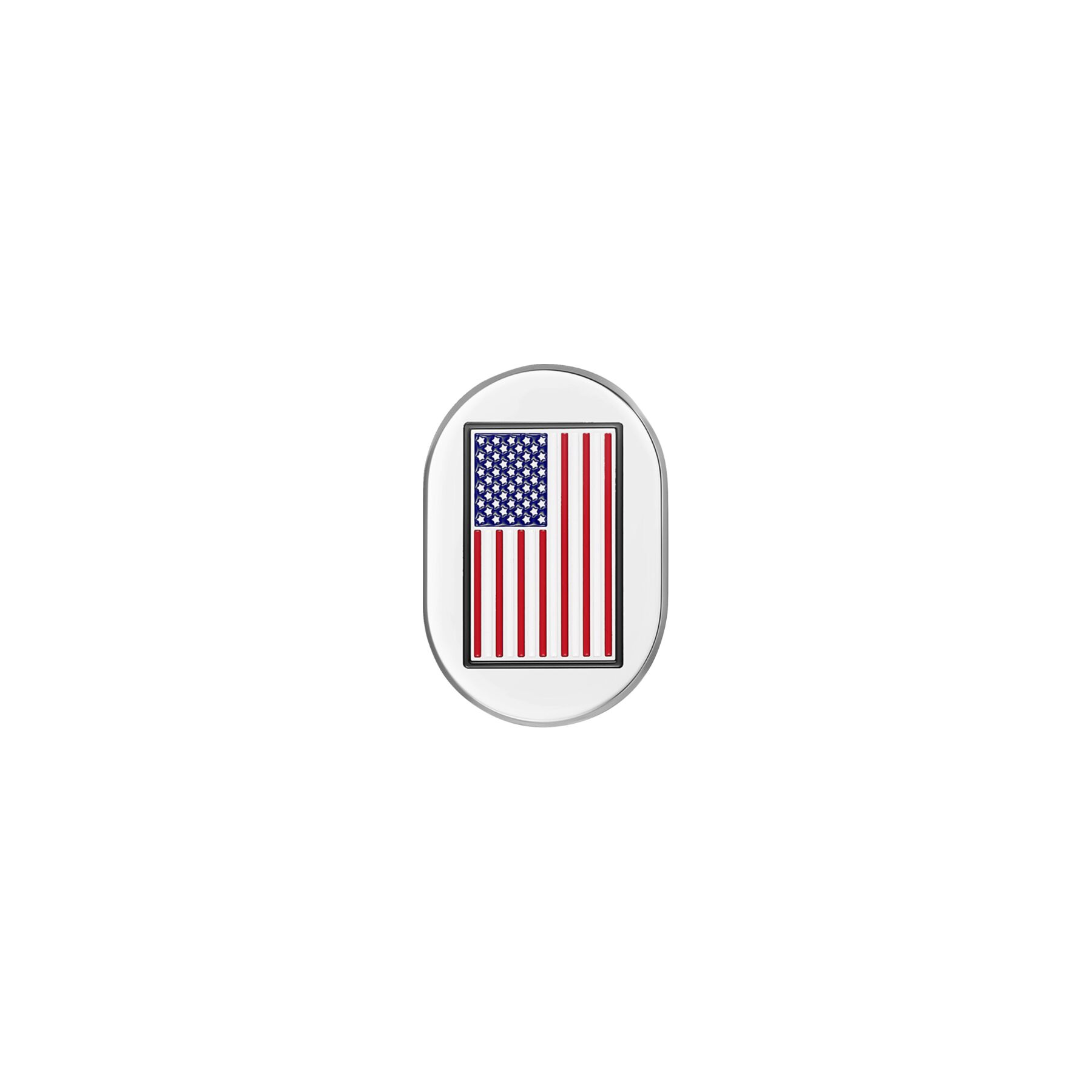Figurati Designs American Flag Antenna Hole Filler For Harley Touring 2006-2024