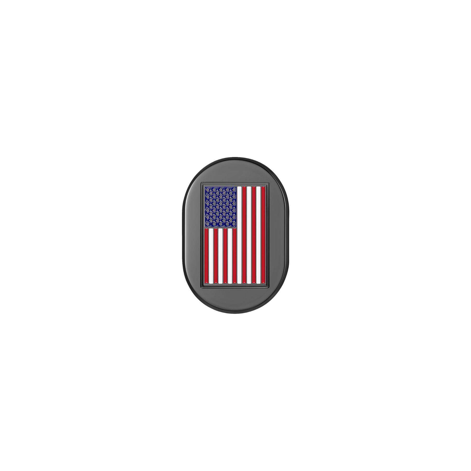 Figurati Designs American Flag Antenna Hole Filler For Harley Touring 2006-2024
