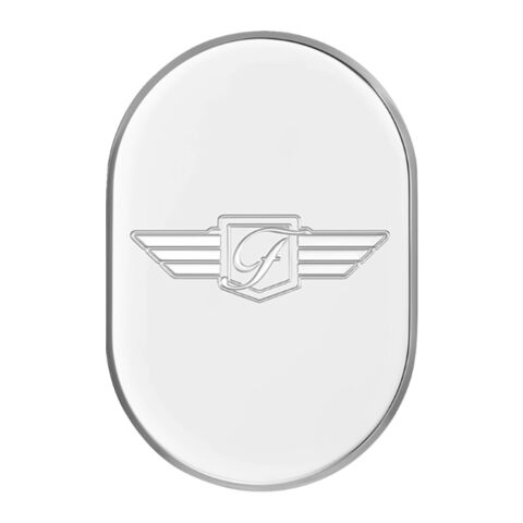 Figurati Designs Logo Antenna Hole Filler For Harley Touring 2006-2024