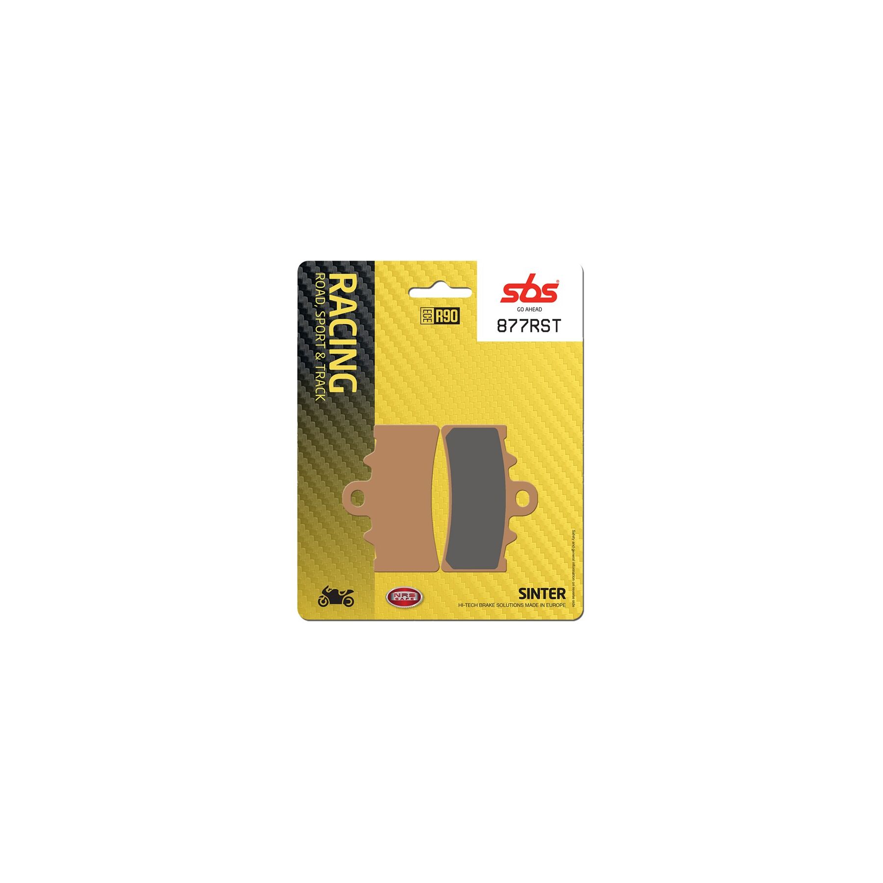 SBS RST Sintered Front Brake Pads 877RST