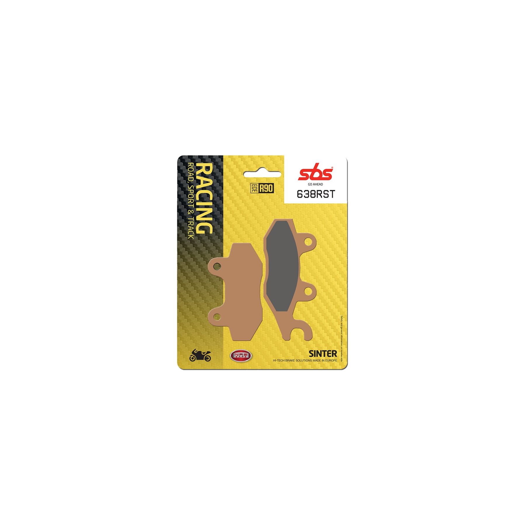 SBS RST Sintered Front Brake Pads 638RST
