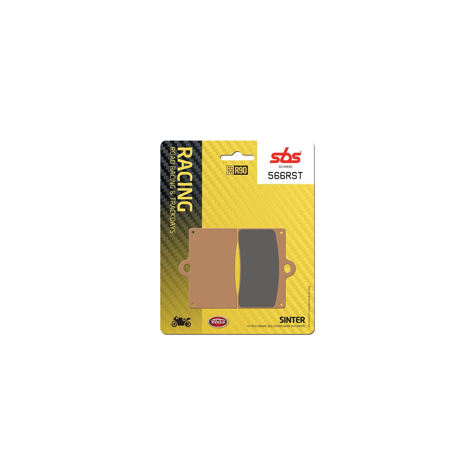 SBS RST Sintered Front Brake Pads 566RST