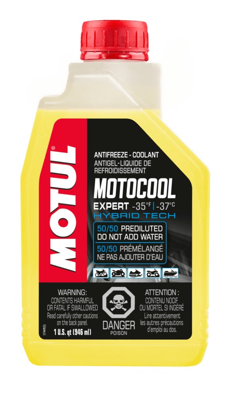 。 Motul Motocool Expert Coolant and Antifreeze | JPCycles.com