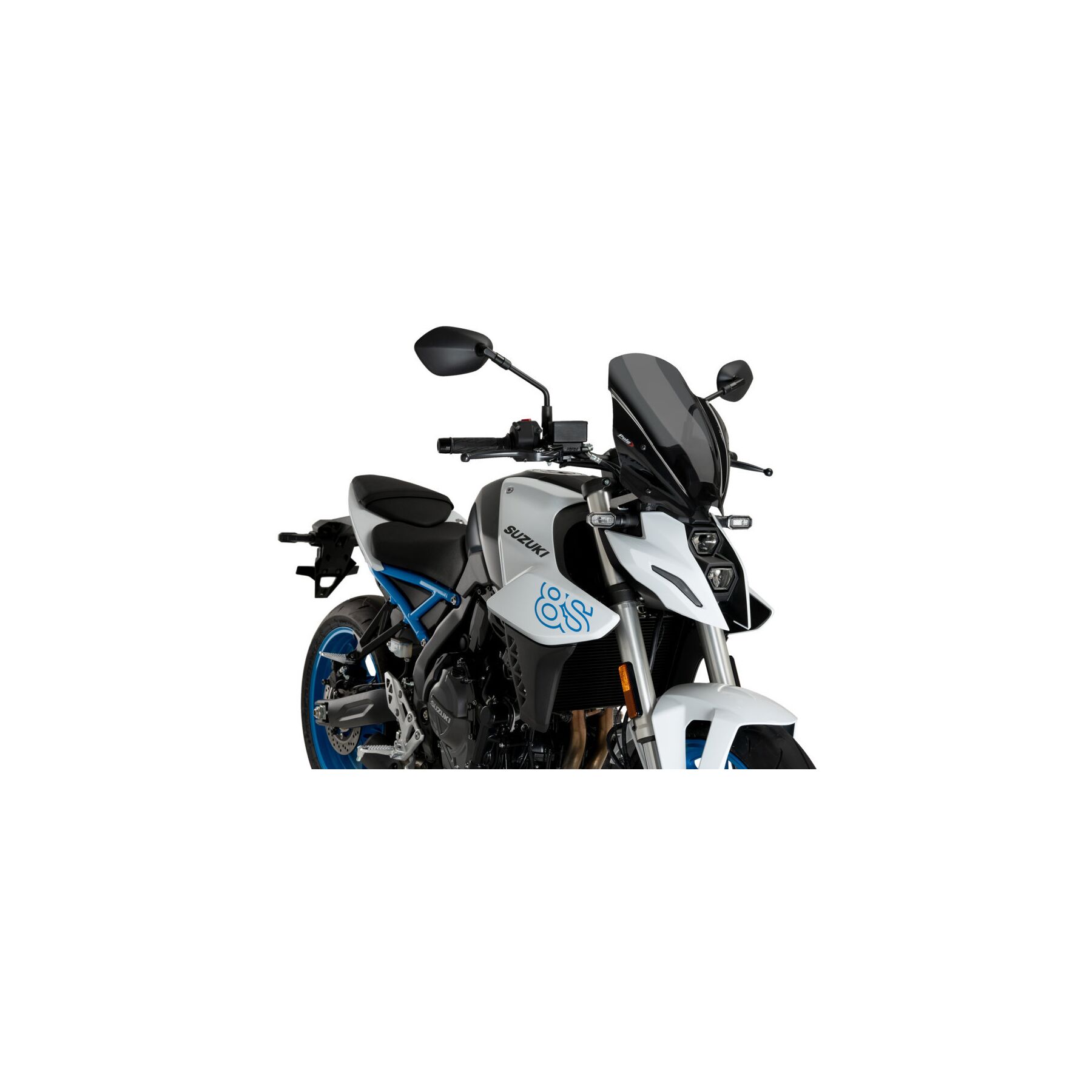 Puig Puig Touring Naked New Generation Windscreen Suzuki GSX-8S 2023-2025 - $231.52 at RevZilla