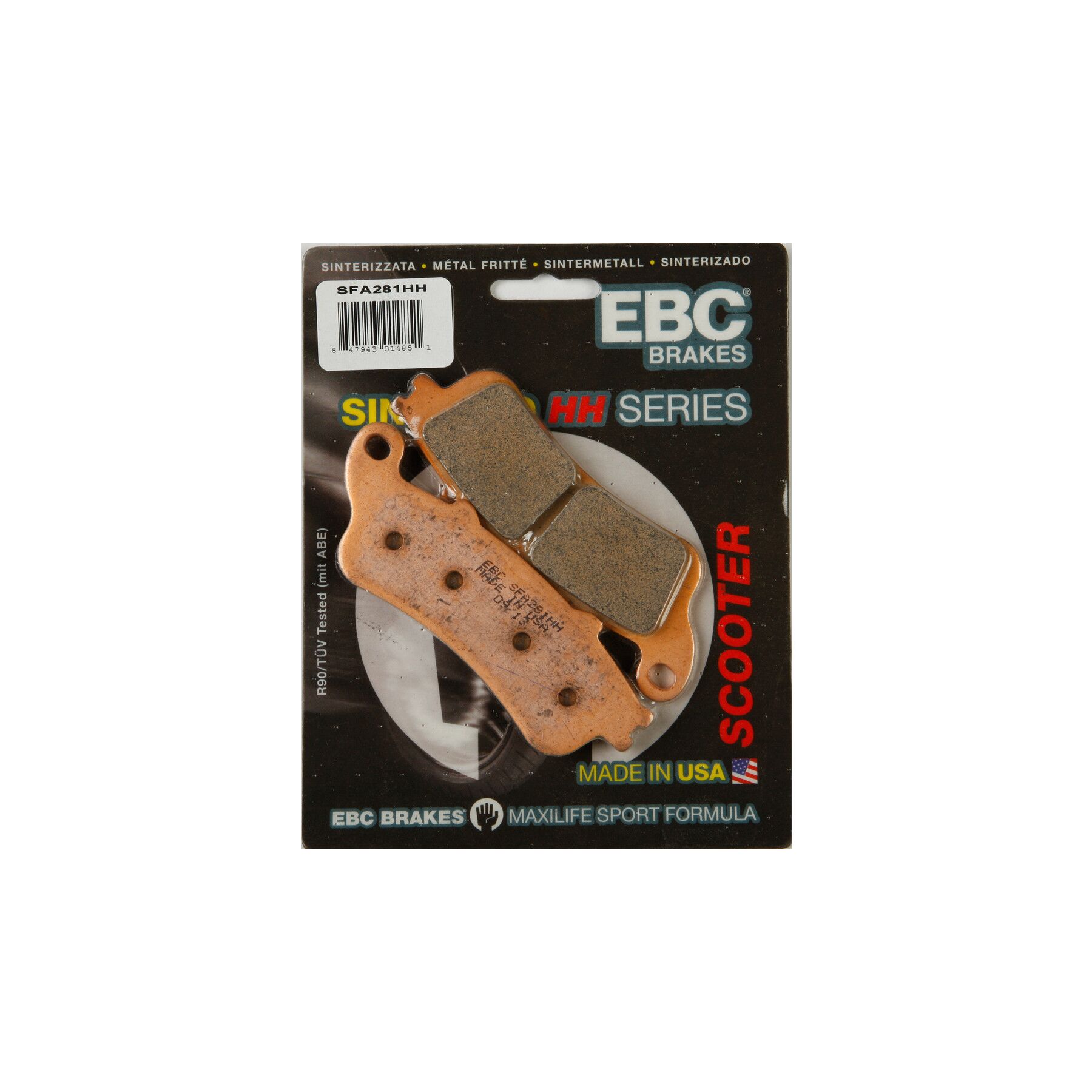 EBC SFA281HH Double-H Sintered Front Brake Pads