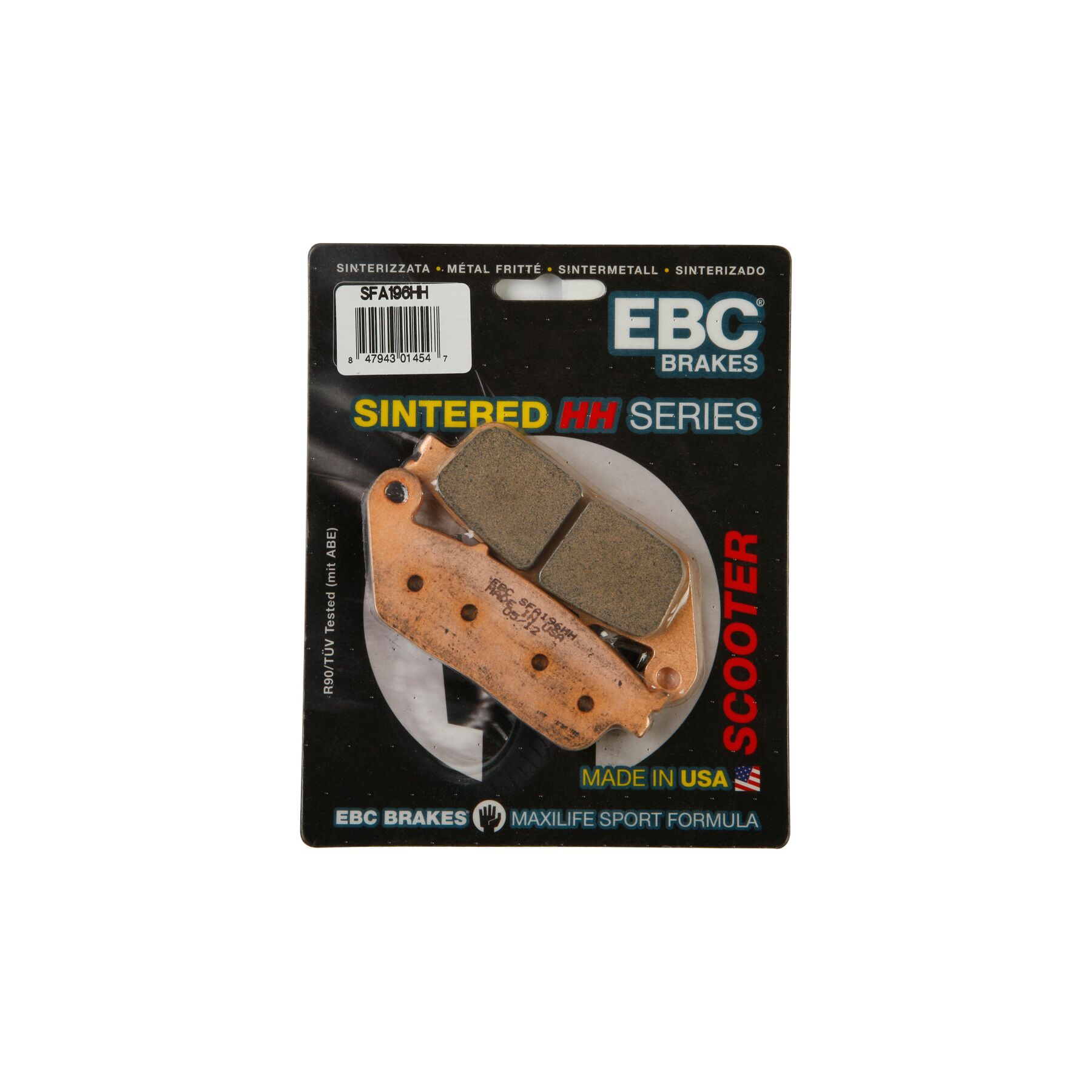 EBC SFA196HH Double-H Sintered Front Brake Pads