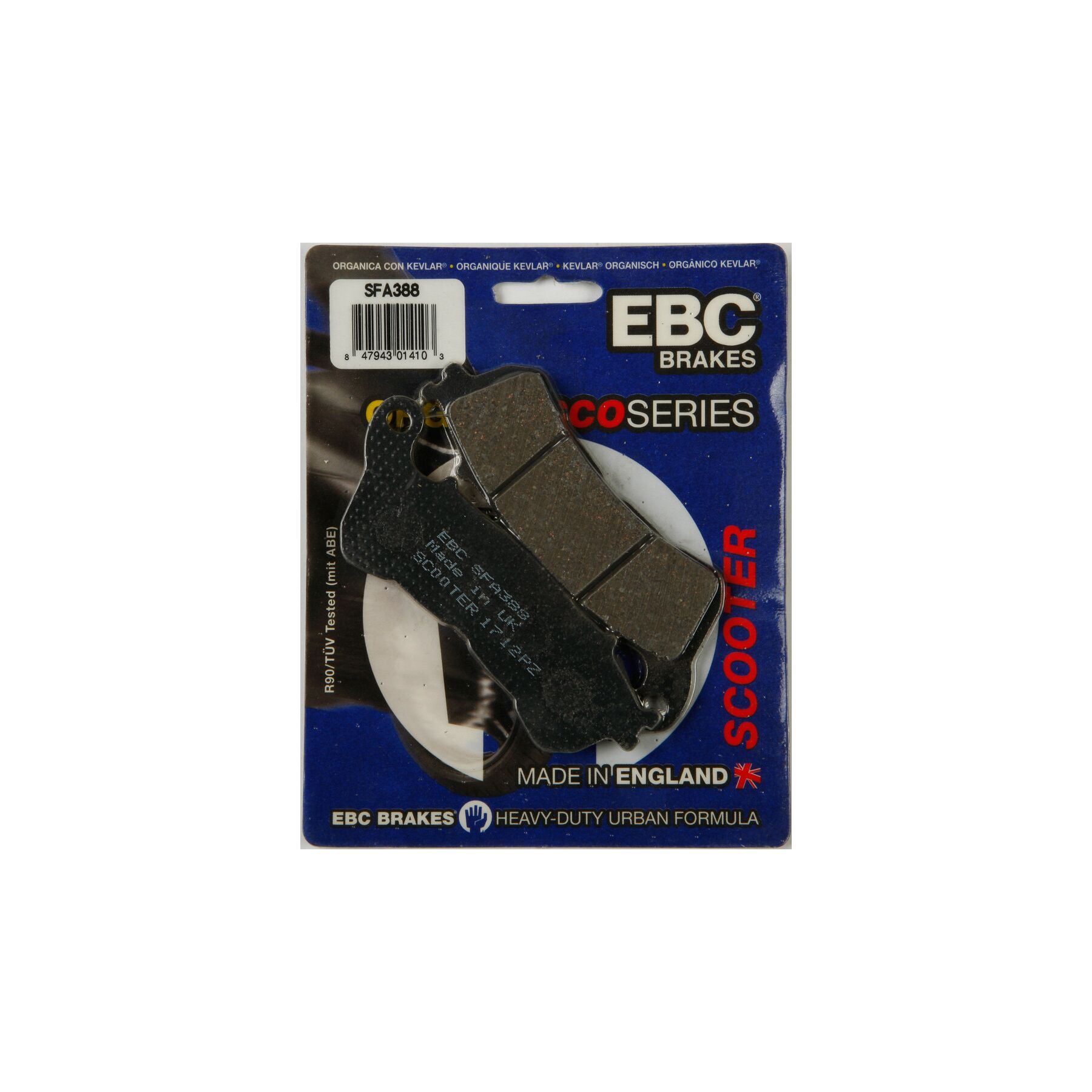 EBC SFA388 Organic Front Brake Pads