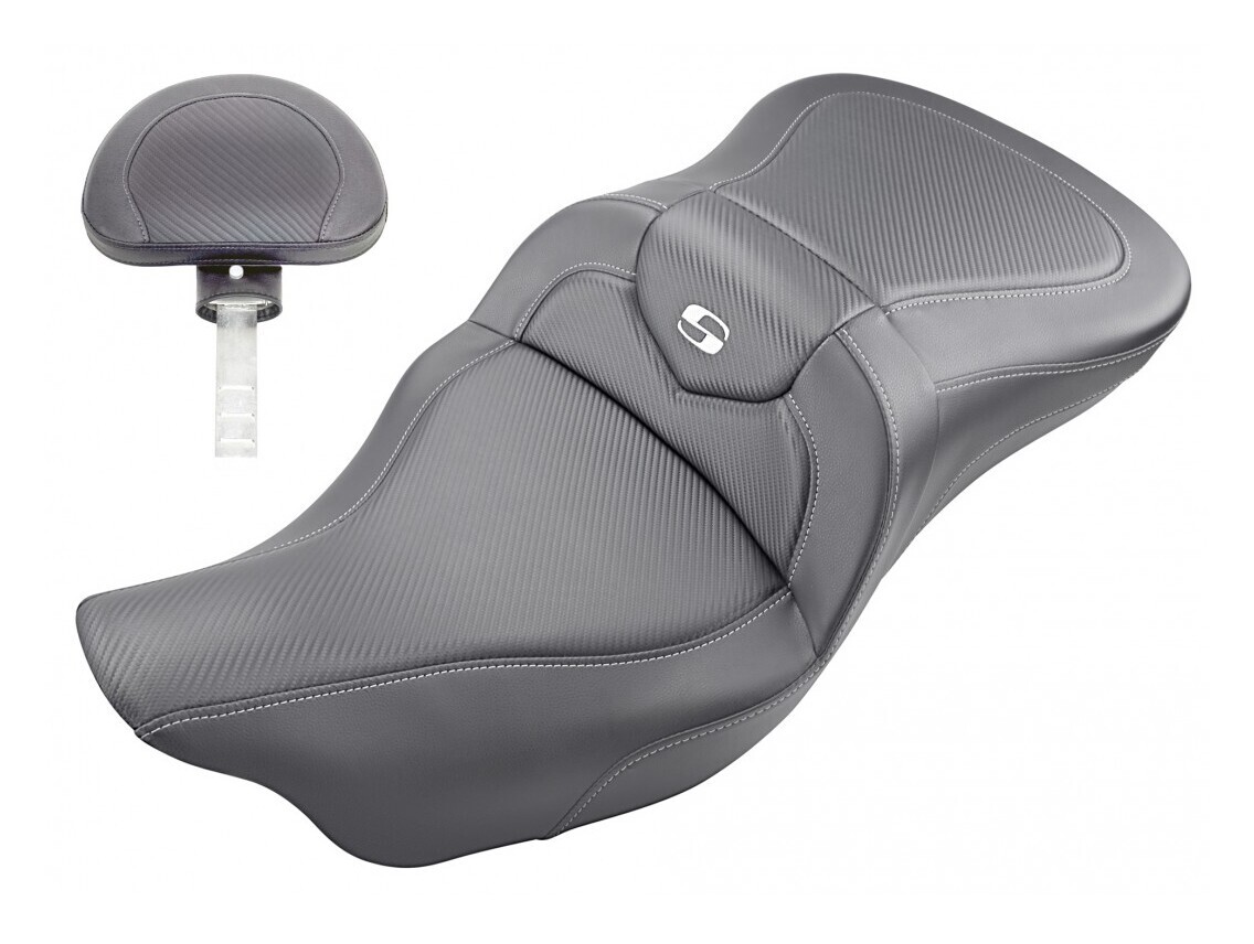 Set: Schienale per guidatore per Harley Touring 97-22 + Sissybar per