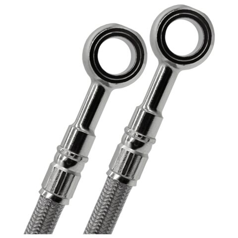 GBrakes Stainless Steel Front Brake And Clutch Line Kit For Harley