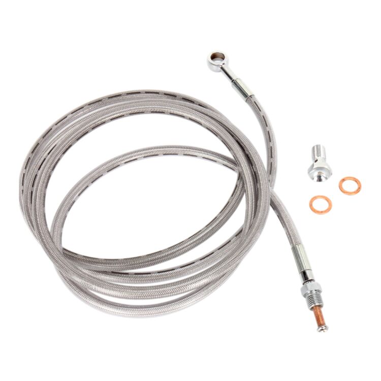 Goodridge Stainless Steel Hydraulic Braided Clutch Line For Harley 2013-2016
