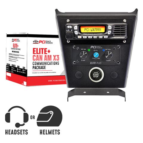 PCI Radios Elite Communications Kit Can-Am X3 MAX 2017-2024