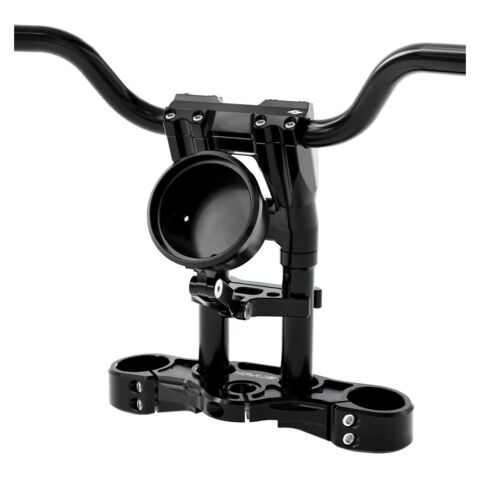 Kraus Bully S Pro Handlebar Kit With Billet Top Tree For Harley Low Rider S 2022-2024