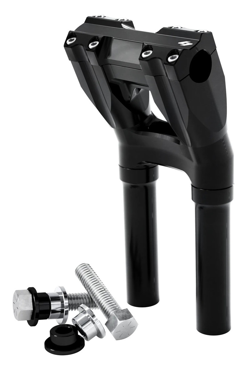 Kraus Isolated Kickback Risers For Harley | JPCycles.com