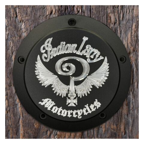 Indian Larry Motorcycles ILM Logo Derby Cover For Harley Softail 2018-2026