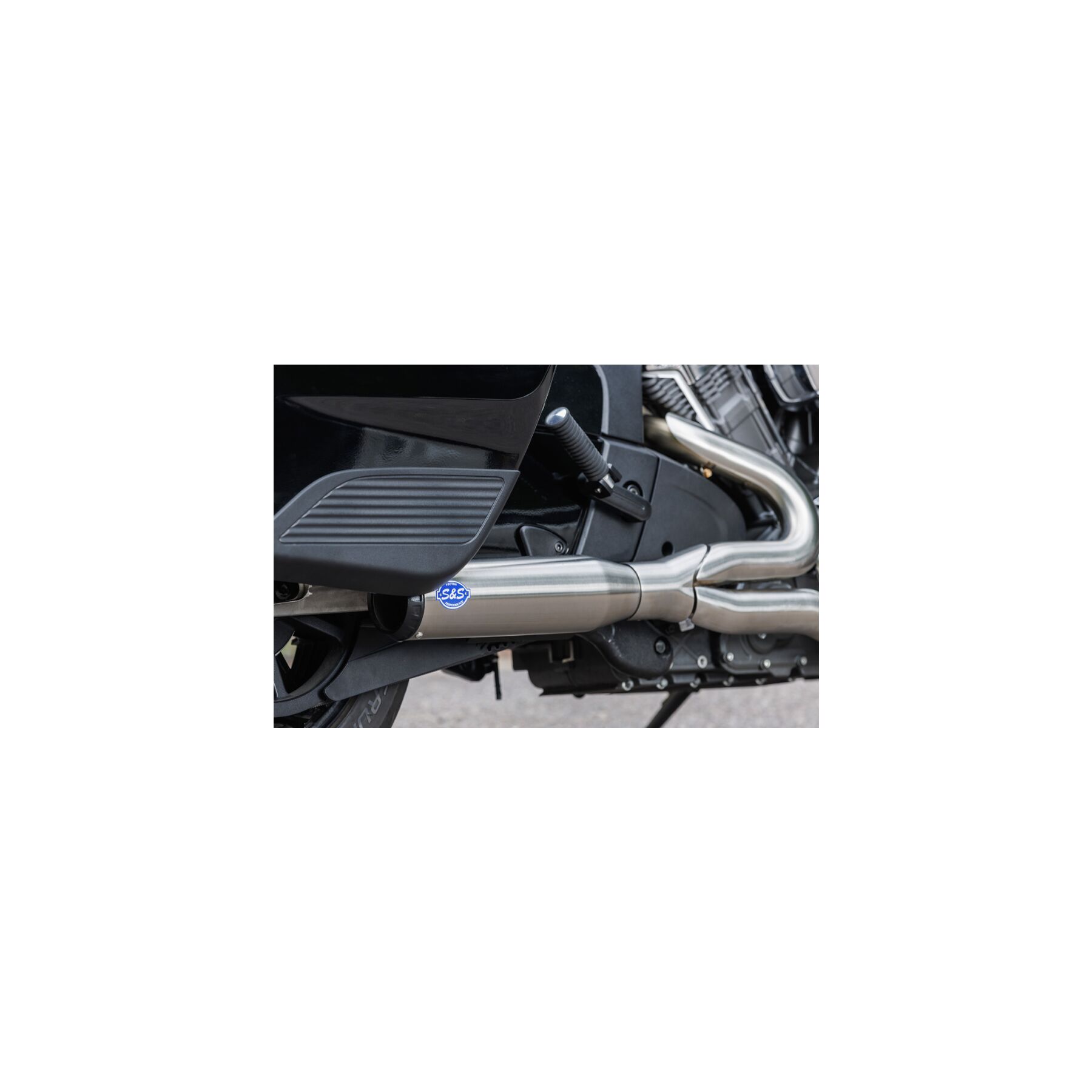 S&S Cycle S&S Cycle 2-into-1 50-State Qualifier Exhaust System For Indian 2020-2026 - $2059.95 at J&P Cycles