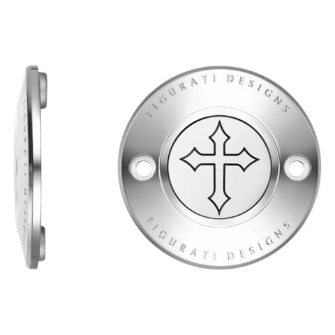 Figurati Designs Cross Timing Cover For Harley M8 2017-2025