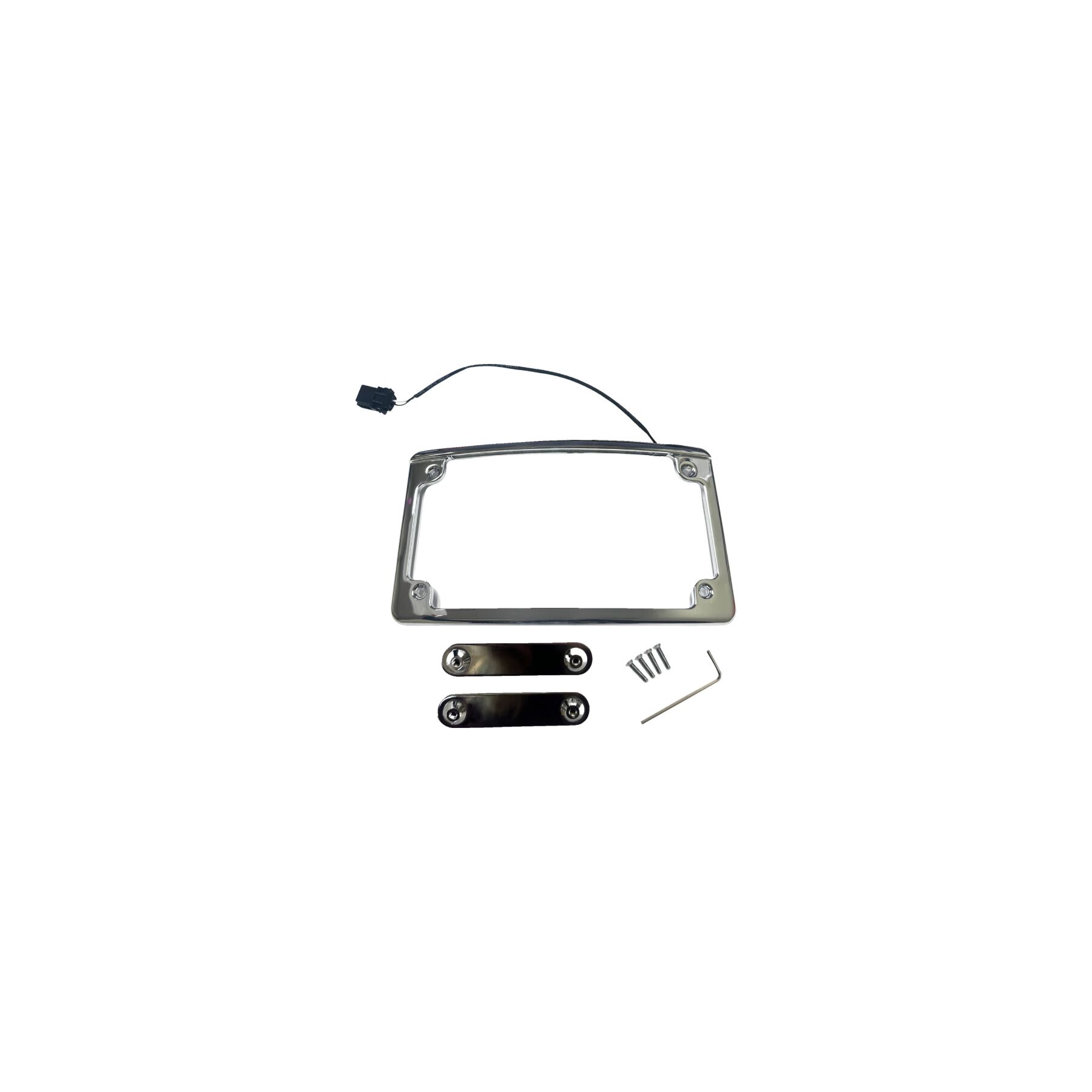Custom Dynamics Lighted License Plate Frame For Harley CVO 2023-2026