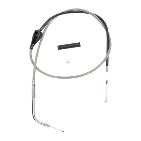 Drag Specialties Alternative Length Idle Cable For Harley Touring With Cruise 2002-2007