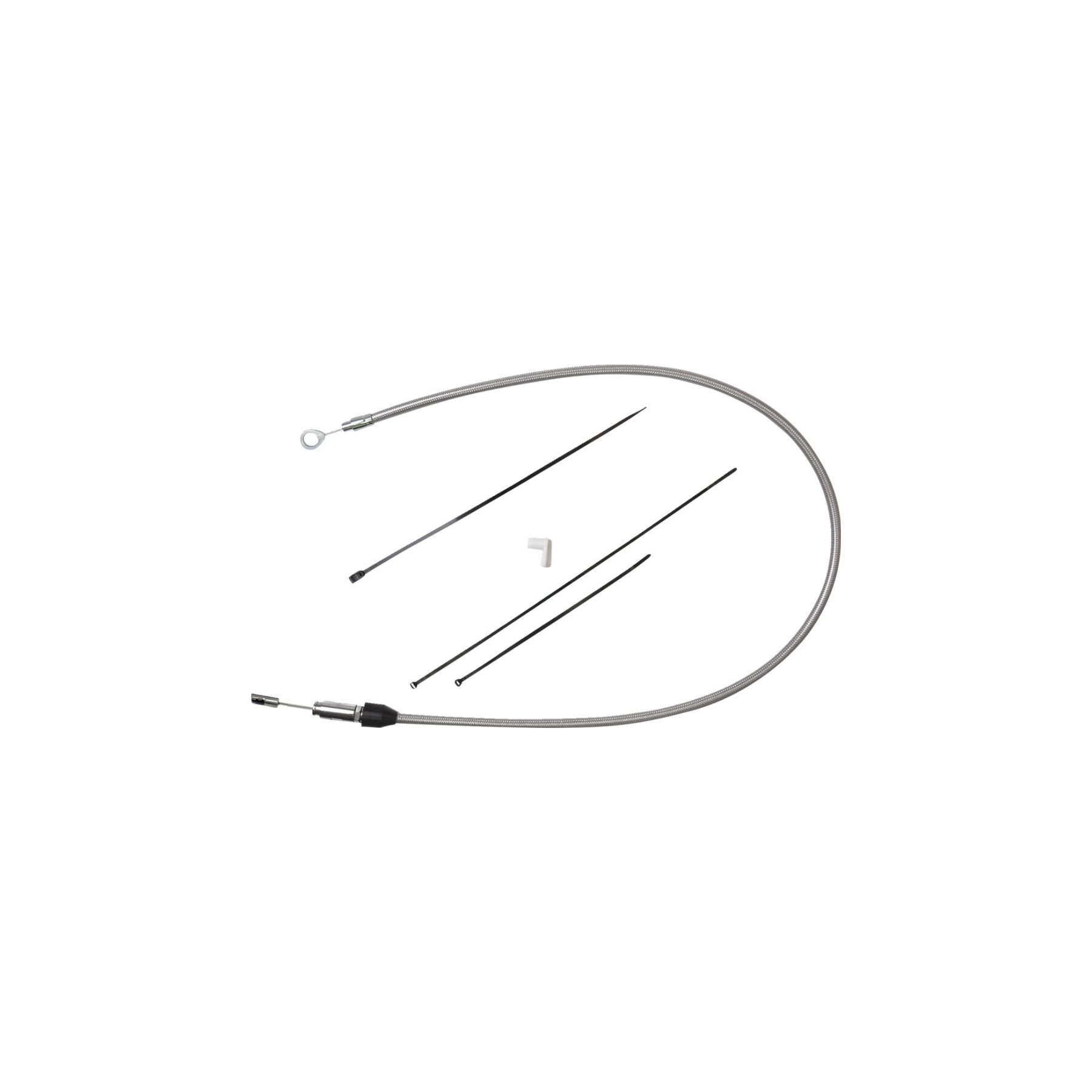 Drag Specialties Drag Specialties Alternative Length Upper Clutch Cable For Harley 2018-2025 - $89.95 at J&P Cycles