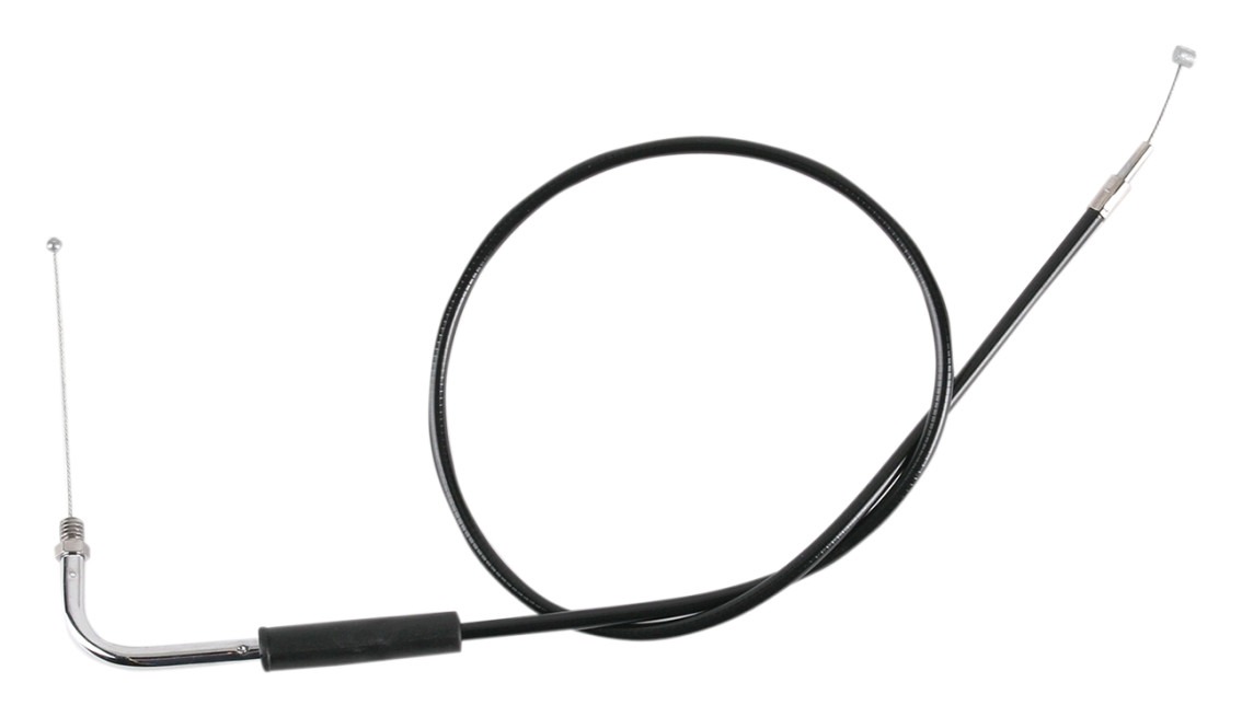 Drag Specialties 34 3/4 In. Black Vinyl Throttle Cable W/90 Degree - Foto 6