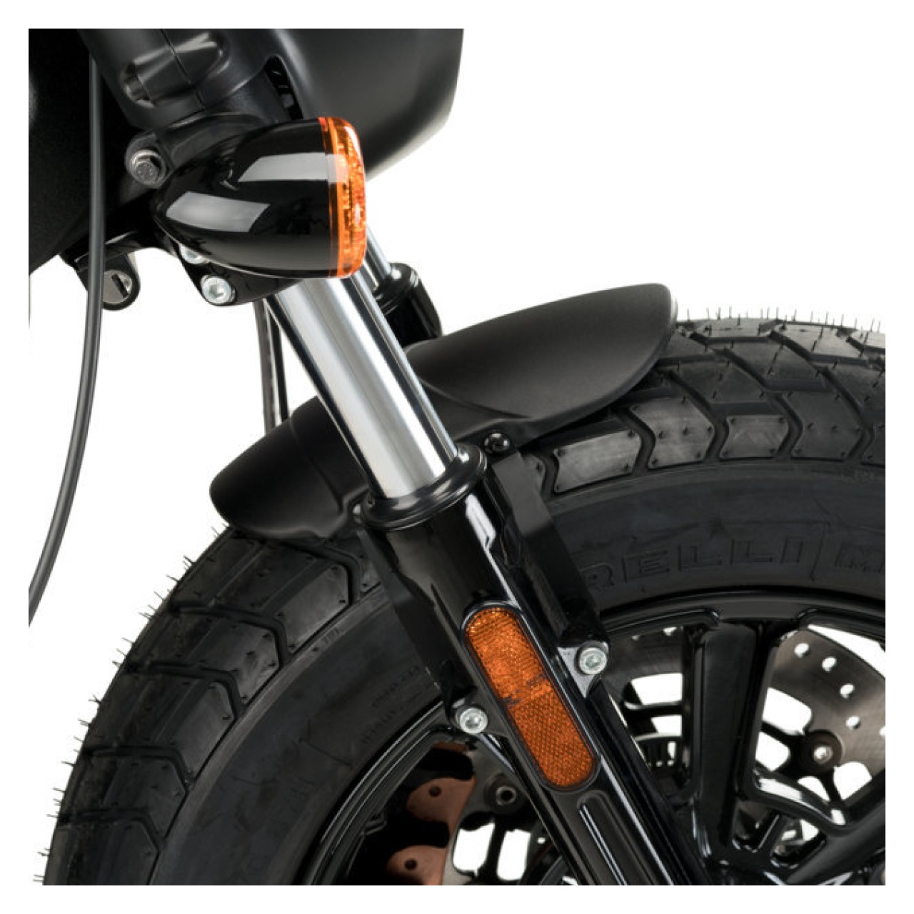 Puig Front Fender Indian Scout Bobber 2018-2020 | JPCycles.com