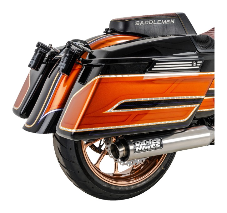 Vance & Hines Supersport 2-1 Exhaust For Harley Touring 2017-2026