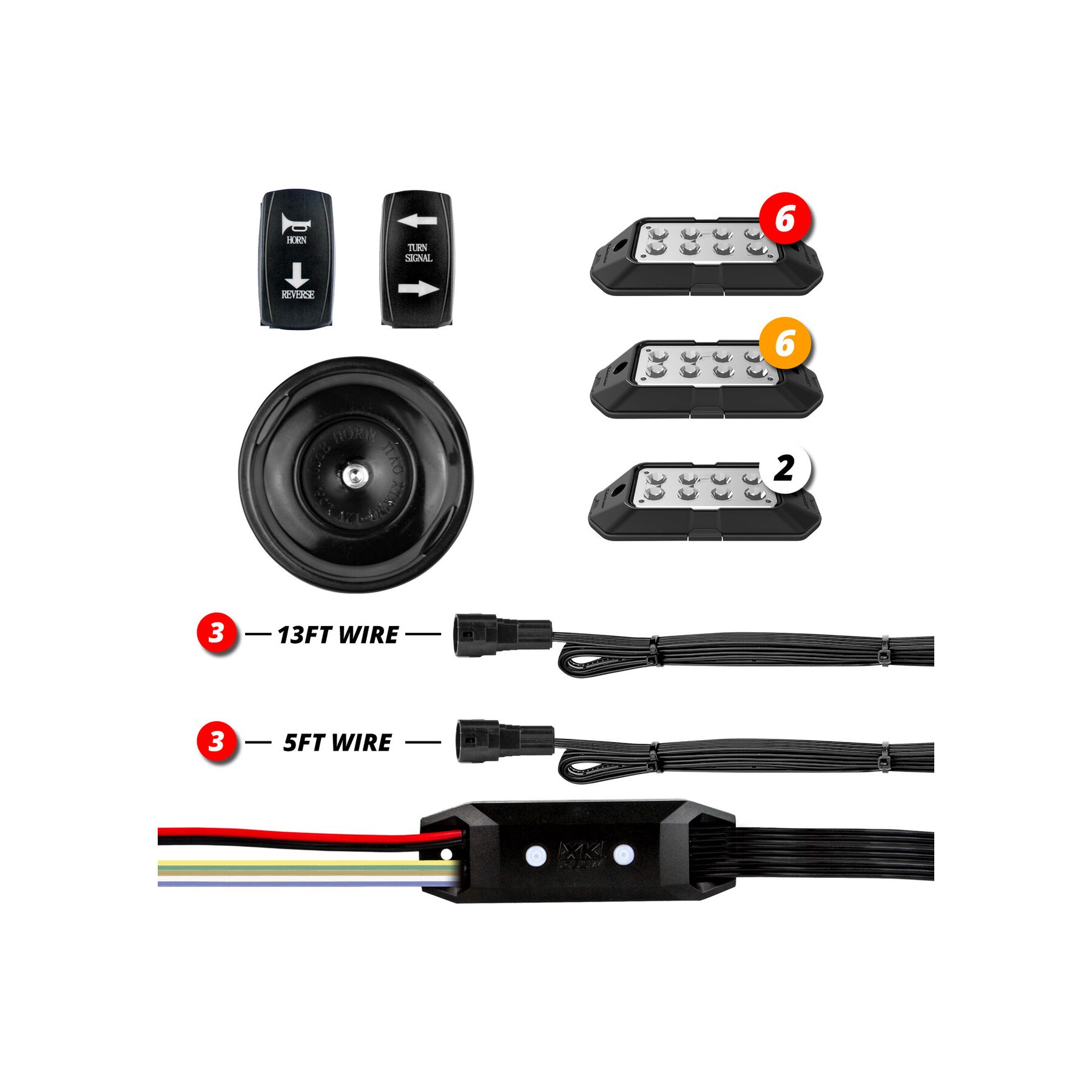 XK-DT-PRO XKGlow Plug-And-Play Street Legal Conversion Kit sku XK-DT-PRO