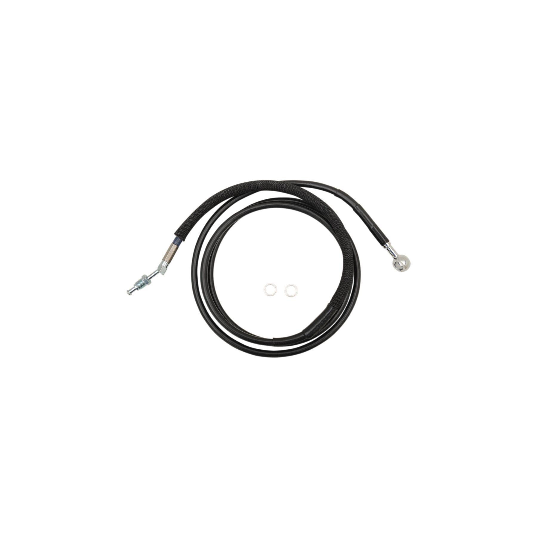 Drag Specialties Drag Specialties Stainless Steel Hydraulic Clutch Line For Harley Touring 2017-2020 - $90.25 at J&P Cycles