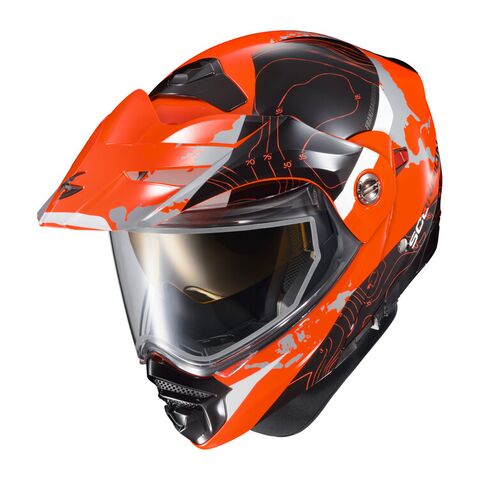 Scorpion EXO-AT960 Topographic Helmet - Dual Lens