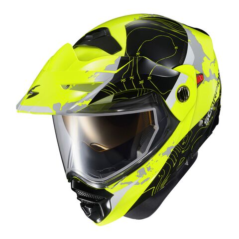Scorpion EXO-AT960 Topographic Helmet - Electric Shield