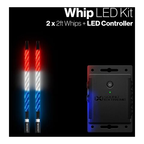 ECOXGEAR Extreme Whip Kit w/LEDCast Controller