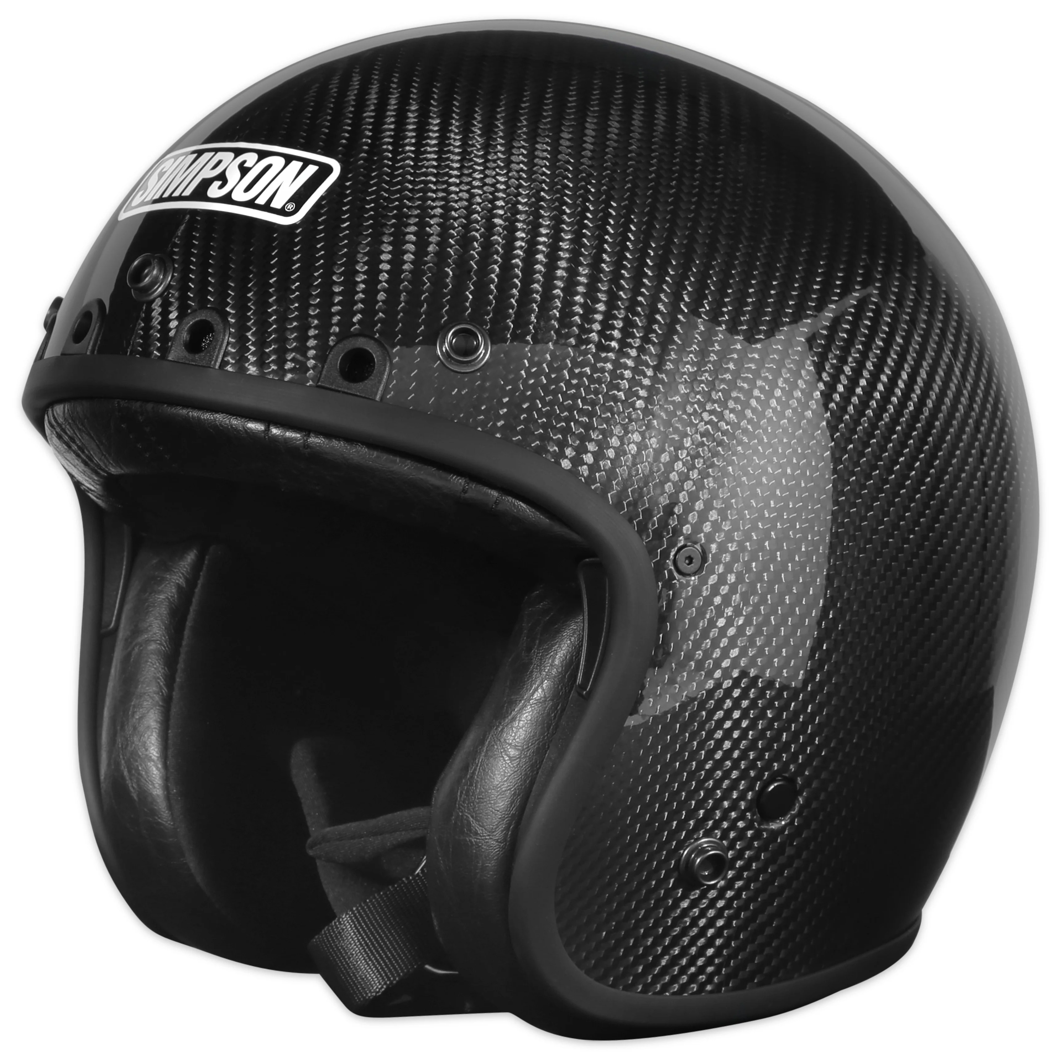 black simpson football helmet Ghost Bandit Three shell sizes for optimum outer profile Simpson Ghost Bandit Helmet Flat