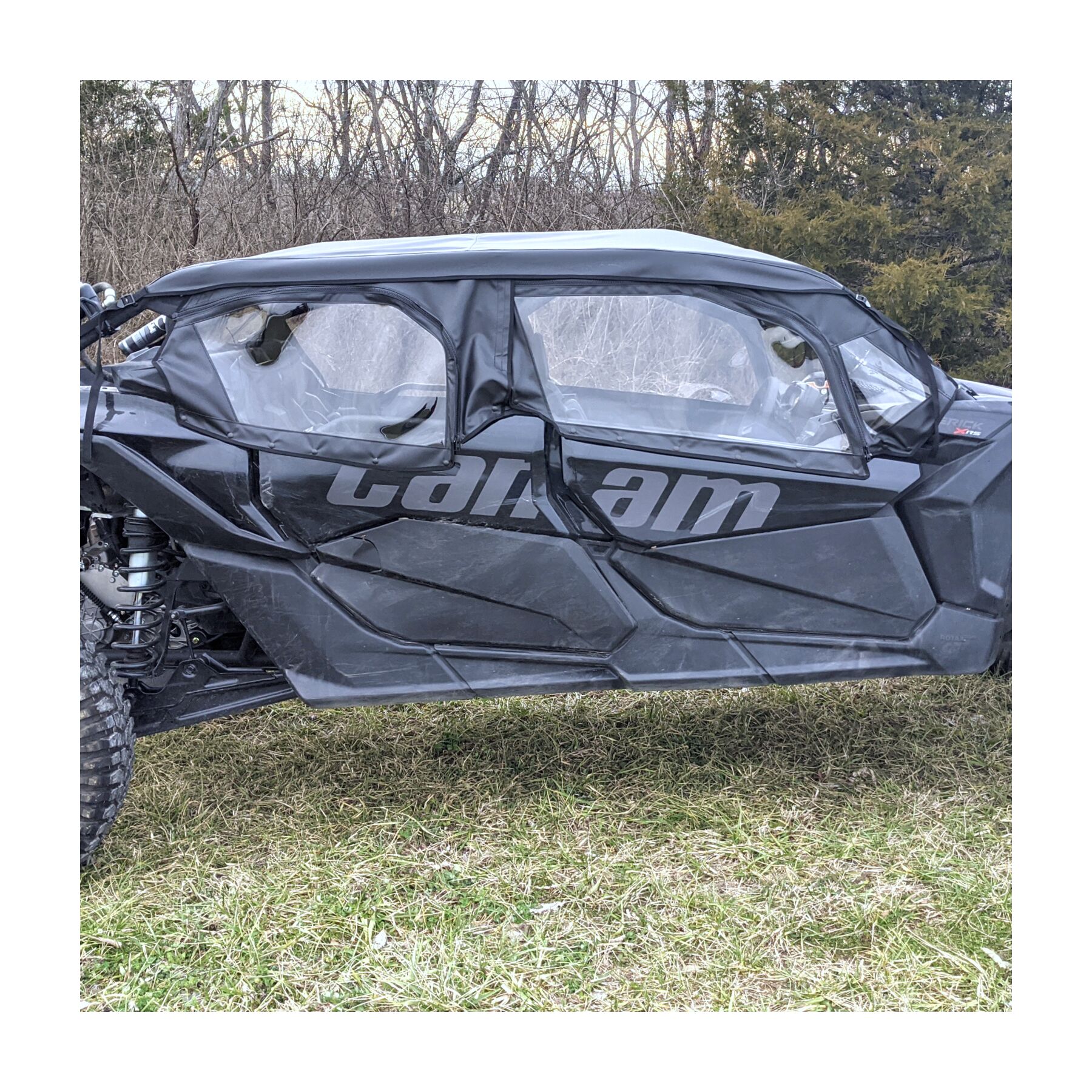 Seizmik Seizmik Soft Upper Door with Zipper Can-Am Maverick X3 Max 2017-2023 - $835.99 at J&P Cycles