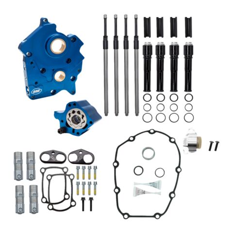 S&S Cycle Chain Drive Cam Chest Kit Without Cams For Oil Cooled Harley Softail / Touring  2017-2025