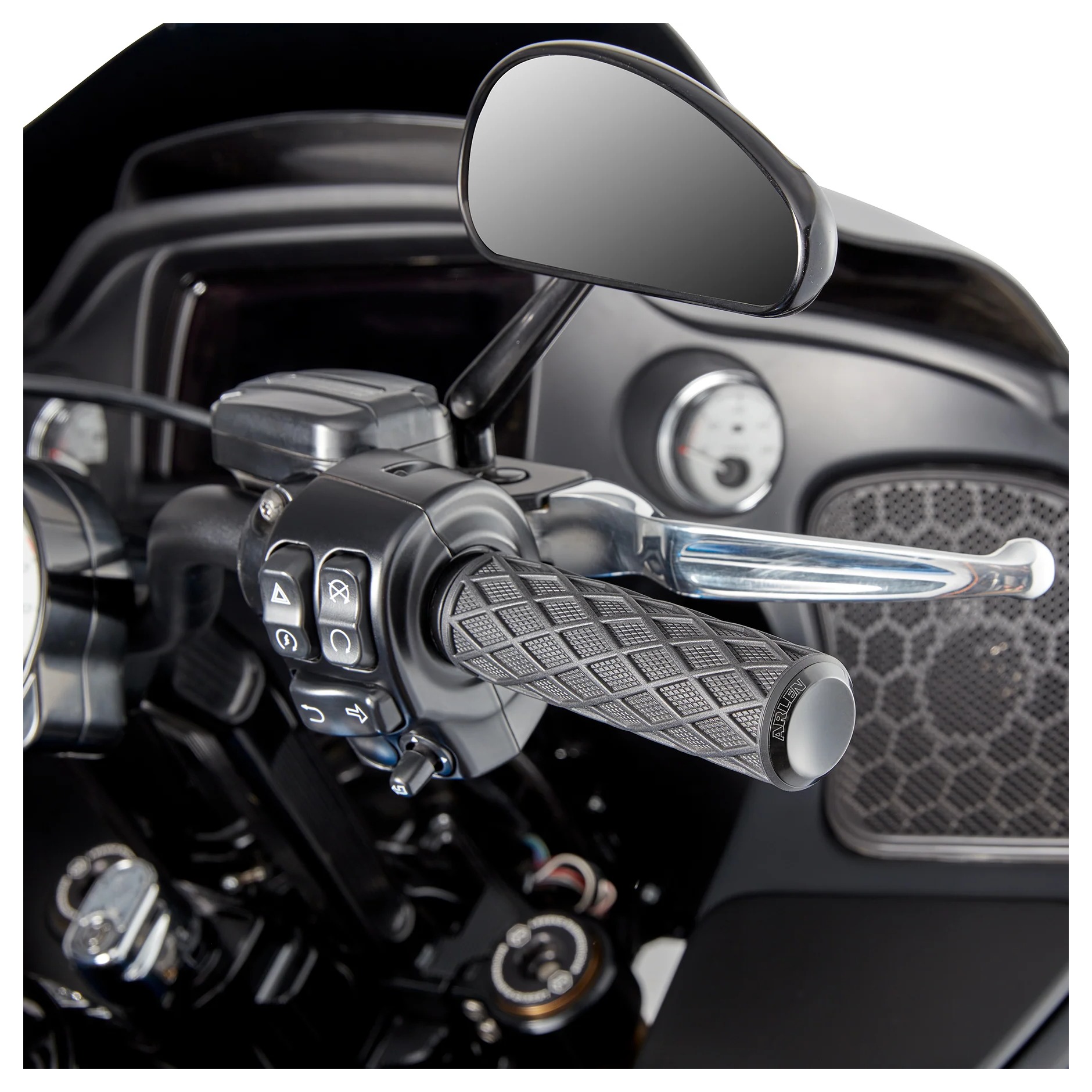 thumbnail image 2 of 1" Electronic Throttle Hand Grips For Harley Touring Street/Electra Glide 2008 2 of 10