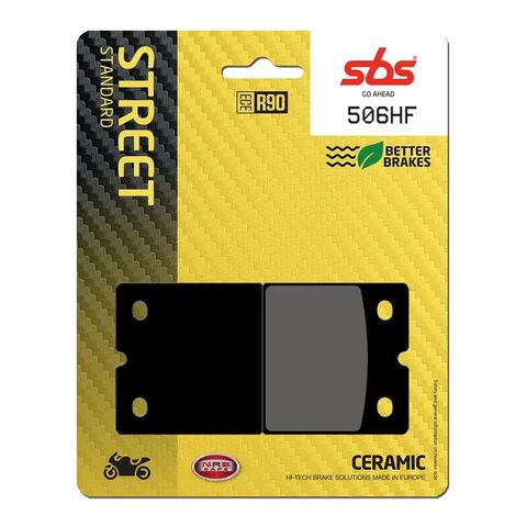 SBS HF Ceramic Rear Brake Pads 506HF