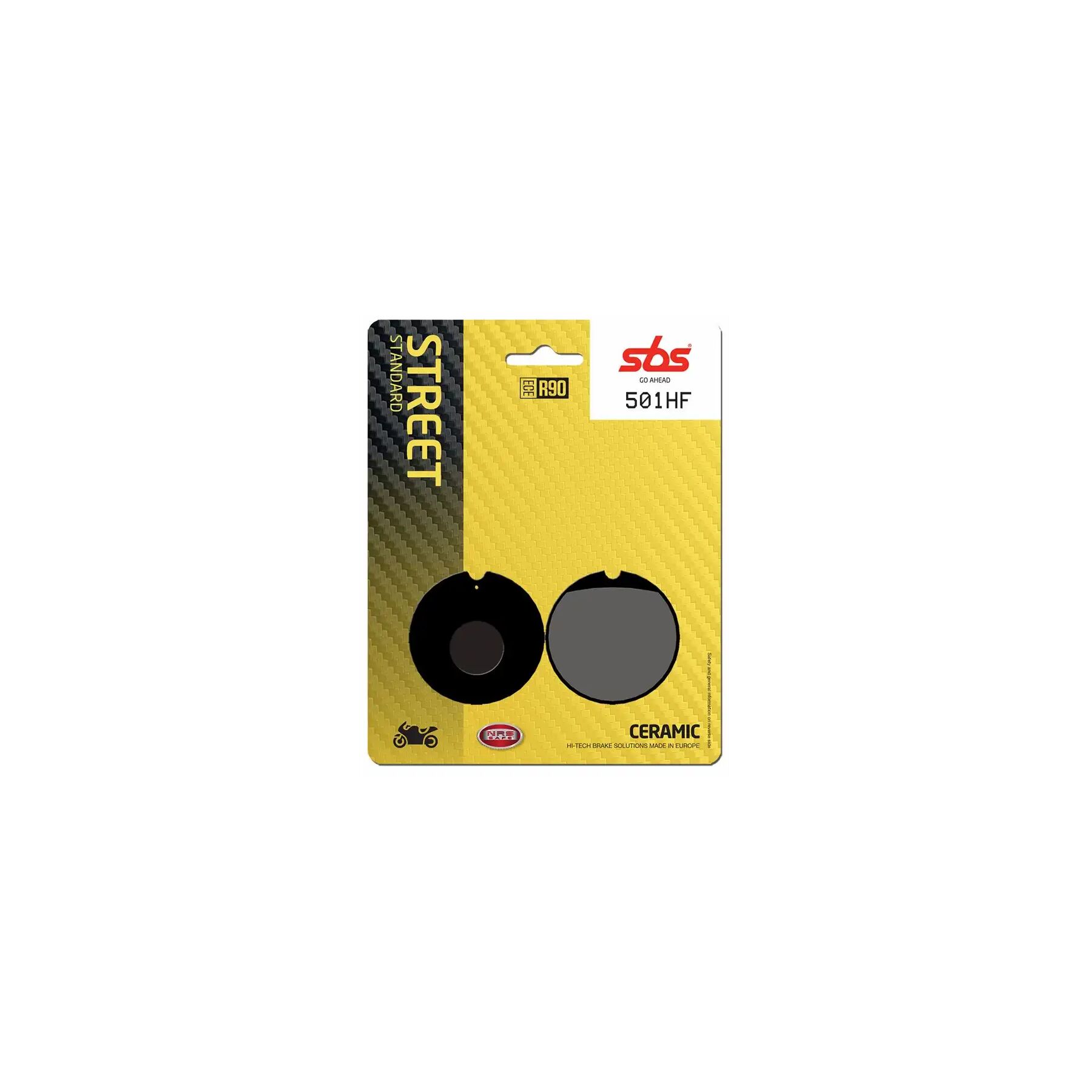 SBS HF Ceramic Front Brake Pads 501HF