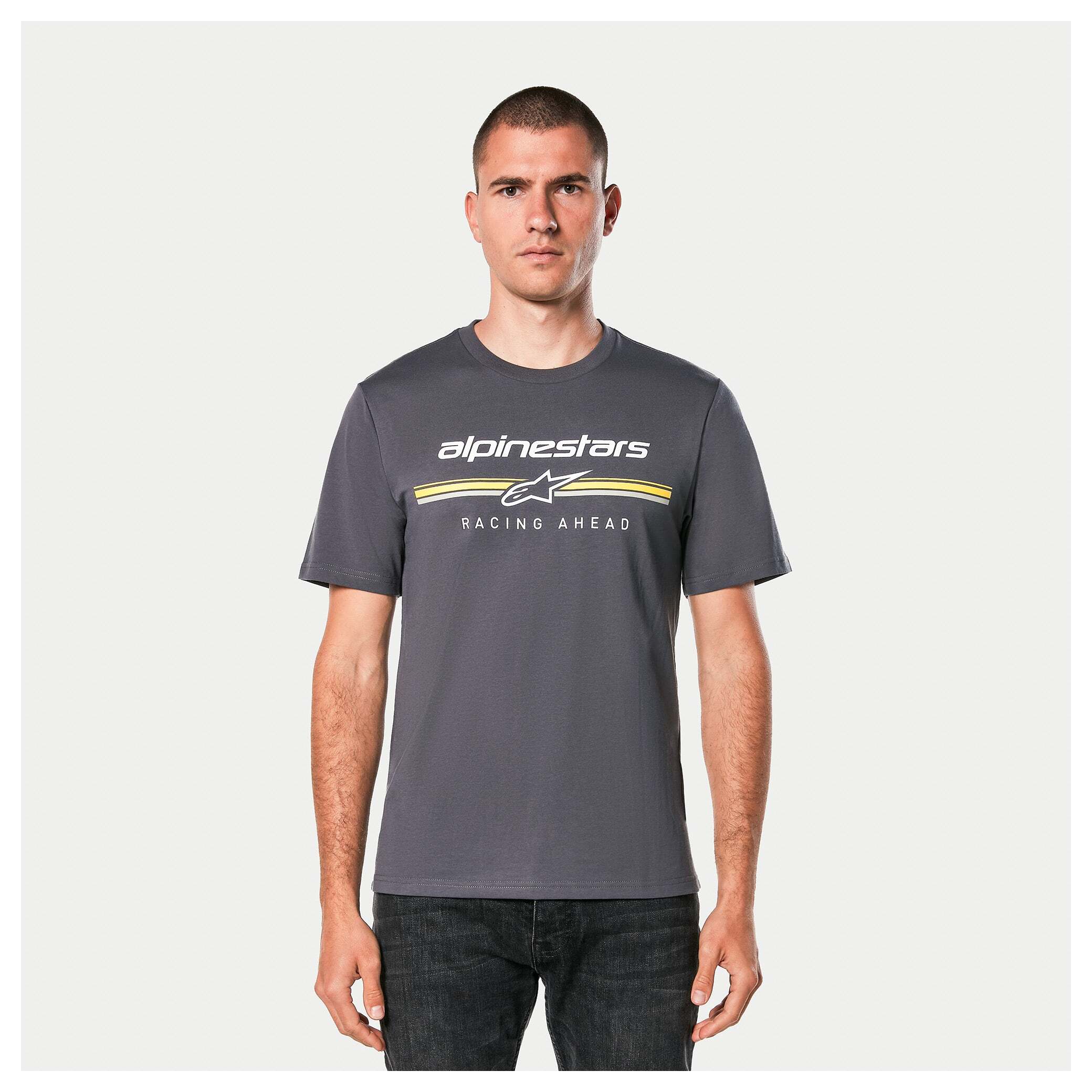 T-Shirt Casual Alpinestars BETTERING TEE Carbone Vendita Online