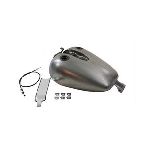 V-Twin Mfg. Bobbed 4.0 Gallon Gas Tank For Harley FXR 1989-1994