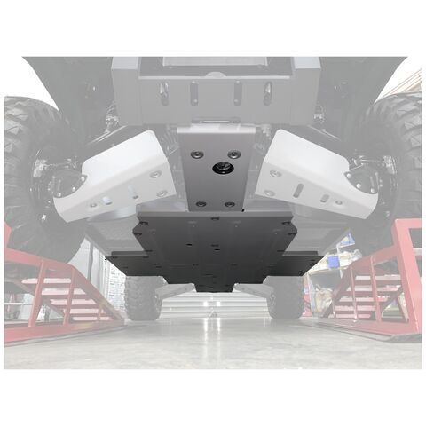 Rival Powersports Alloy Skid Plate Kawasaki Mule Pro-MX 2019-2023
