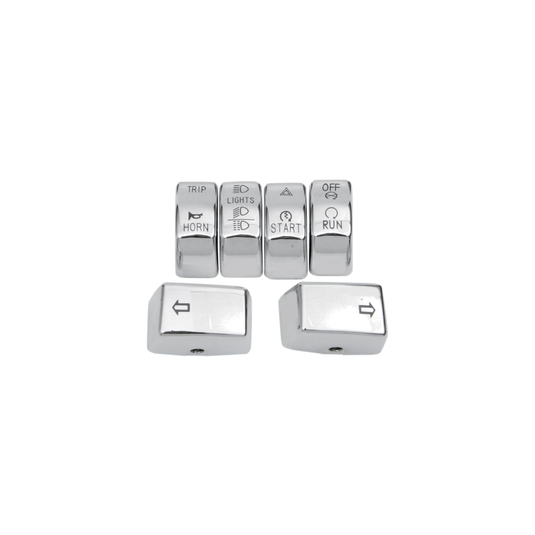 Drag Specialties Drag Specialties Switch Cap Kit For Harley 2012-2022 - $34.95 at J&P Cycles
