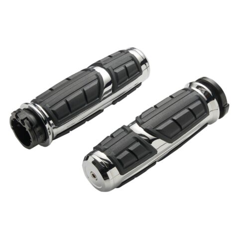 Ciro Chicane Grips For Harley With Dual Cable Throttle