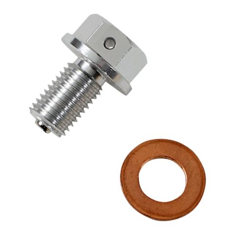 Moose Racing Aluminum Magnetic Drain Plug Yamaha 125cc-450cc 2001-2022