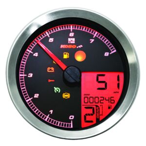 Koso HD-04 Multi-Function Speedometer For Harley Dyna / Sportster