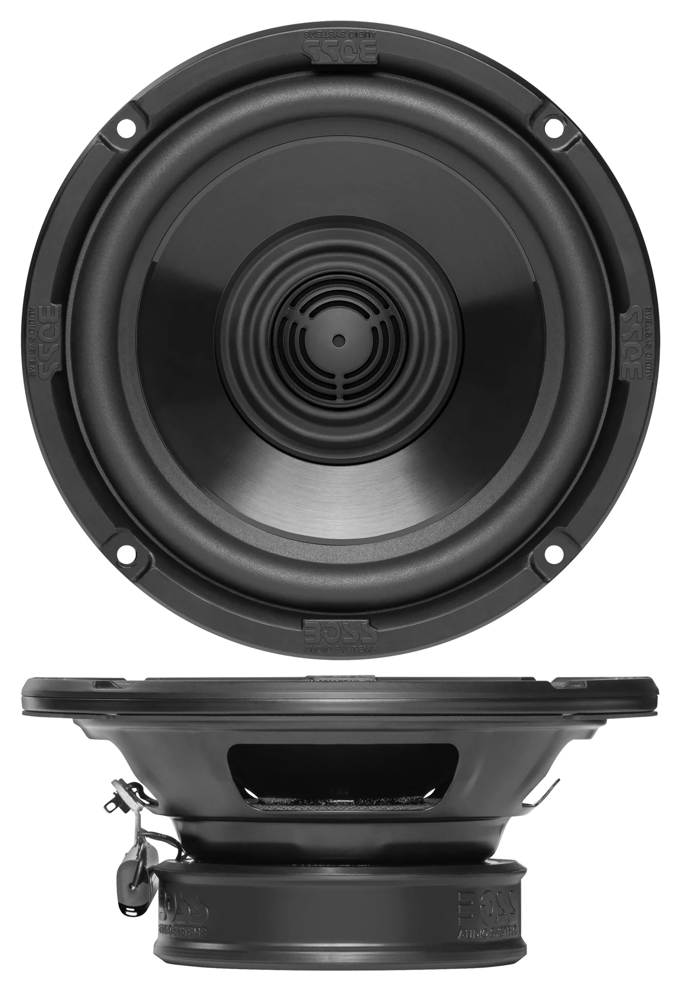 boss ウーハー Boss Audio Systems Front Speakers For Harley Touring 1998